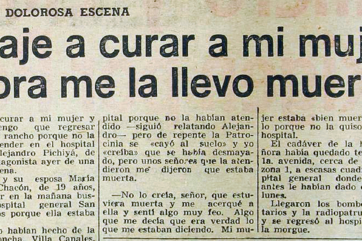 Mujer muere por negligencia medica.