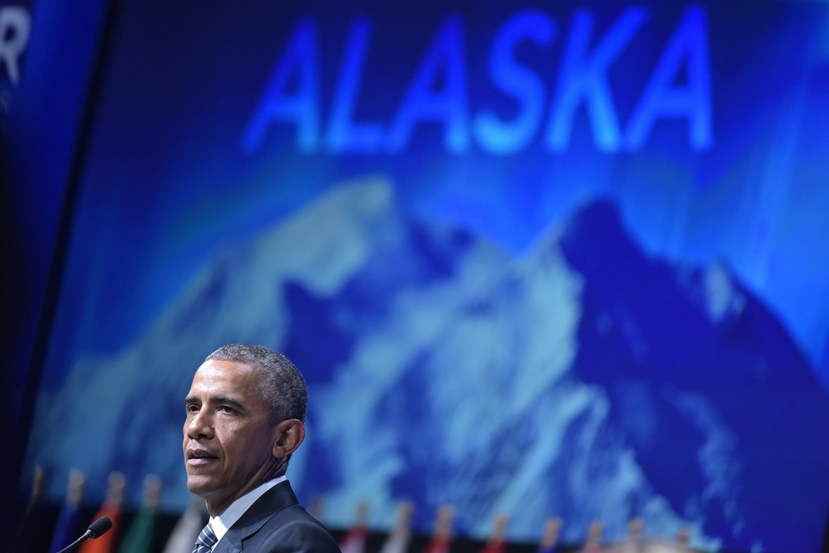 <em>Obama pintó un escenario apocalíptico para el Ártico. (Foto Prensa Libre: AFP).</em>