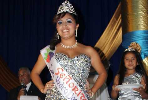 Alison Alejandra Velásquez Girón es la Señorita San Pedro Jocopilas, Quiché. (Foto Prensa Libre: Óscar Figueroa)