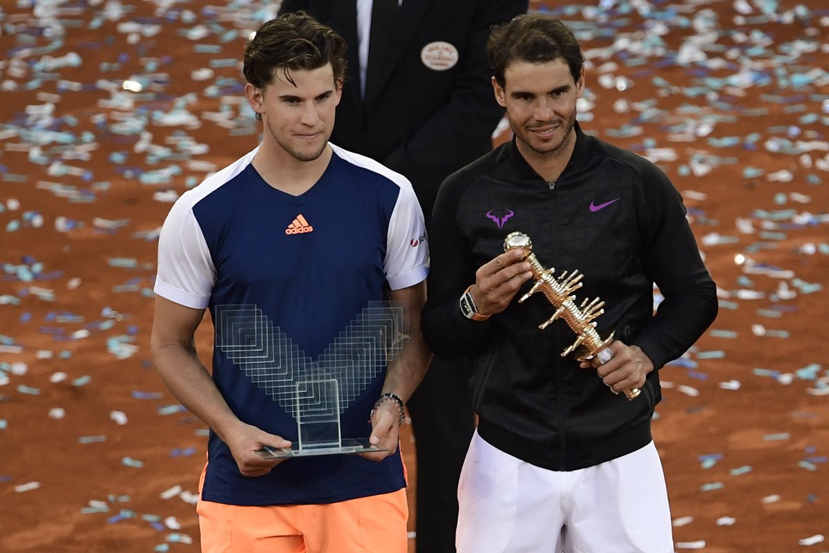 Rafa Nadal se consagró en el Masters 1000 de Madrid, España. (Foto Prensa Libre: AFP).