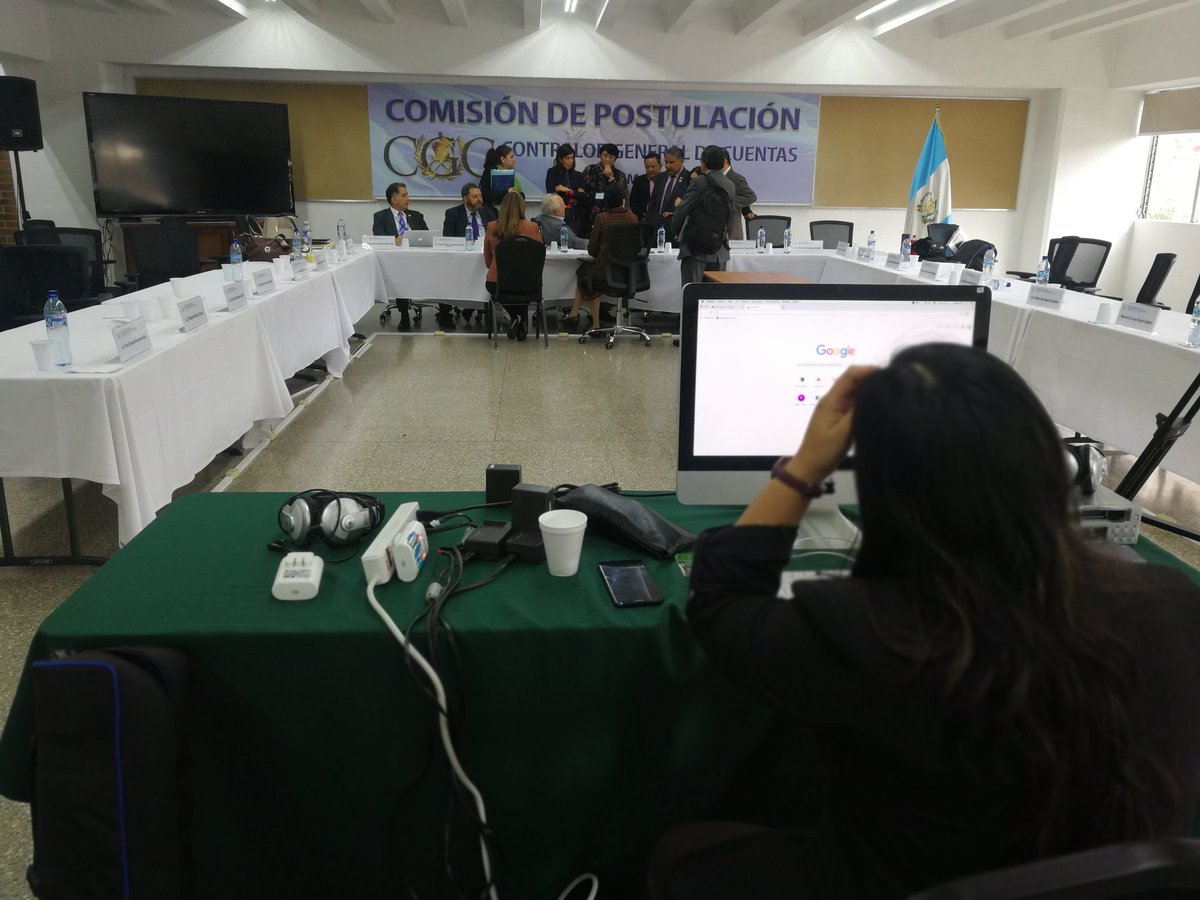 La Comisión de Postulación para Contralor General de Cuentas definió la nómina de "elegibles" al aplicar la tabla de gradación. (Foto Prensa Libre: Kenneth Monzón)