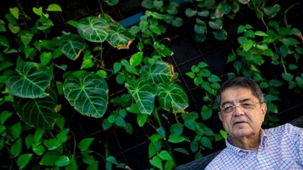 Sergio Ramírez lamentó haber tenido que cancelar la versión de este año del festival "Centroamérica cuenta" que él creó. GETTY IMAGES