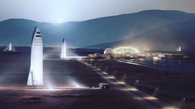 Mientras que Space X cree que la colonización de Marte puede comenzar en 2024, la NASA lo cree posible una década después. (PA)