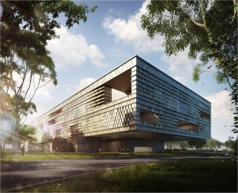 Así quedarían las instalaciones del nuevo Museo de la Ruta Maya. (Foto Prensa Libre: cortesía Fundación Museo Maya de América)