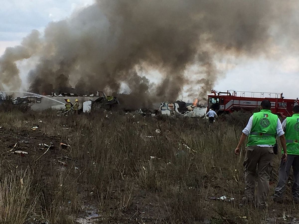 Se accidenta avión de Aeroméxico en Durango, México, sin dejar víctimas mortales