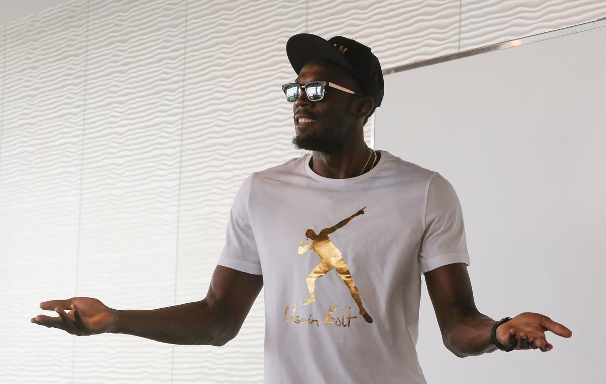 Usain Bolt se encuentra en Mónaco donde a partir de hoy se realizará la Liga Diamante de Atletismo. (Foto Prensa Libre: AFP)