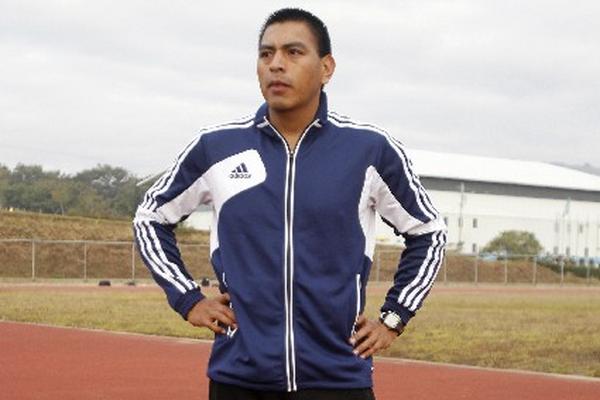 Walter López durante su jornada de entrenamiento. (Foto Prensa Libre: Eduardo González)