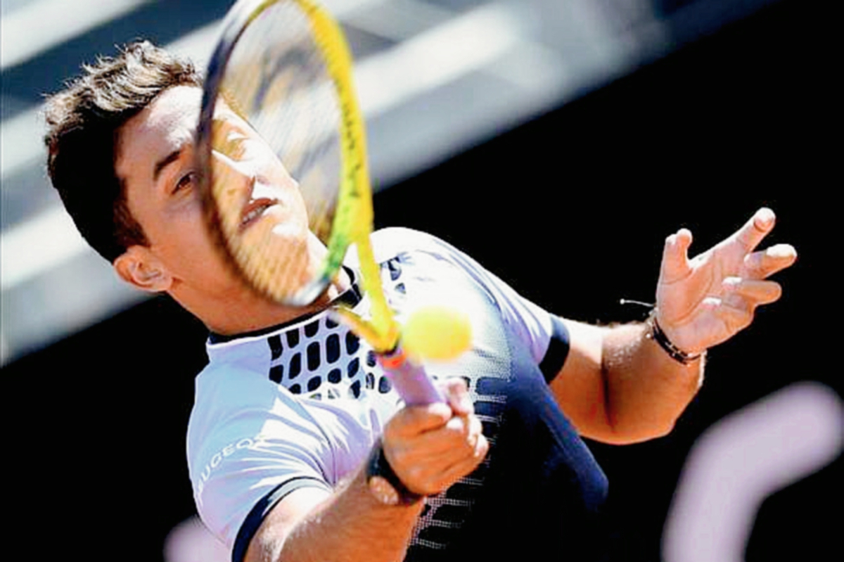 Almagro sigue con paso firme en el torneo de Bastad. (Foto Prensa Libre: AFP)