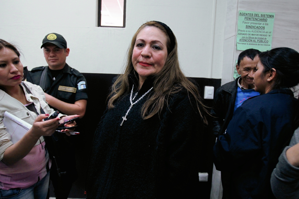 Marlene Blanco La Pola, pagó Q200 mil de fianza para recuperar su libertad. (Foto Prensa Libre: Hemeroteca PL)
