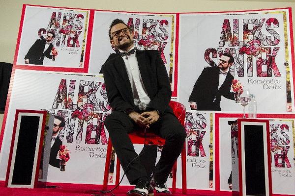 Aleks Syntek presentó nuevo álbum.  (Foto Prensa Libre: AP)