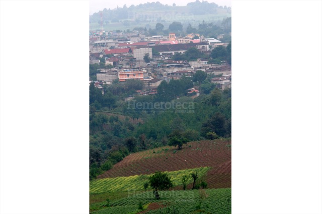 Vista de San Juan Comalapa, Chimaltenango. (Foto: Hemeroteca PL)