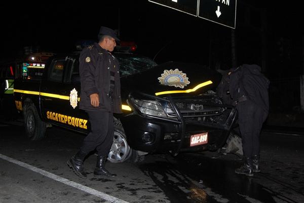 El accidente ocurrió en la madrugada. (Foto Presa Libre: Miguel López).