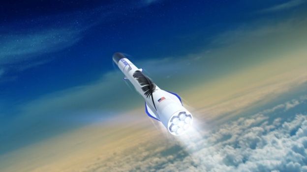 New Glenn es un cohete orbital desarrollado por Blue Origin. FOTO: REUTERS