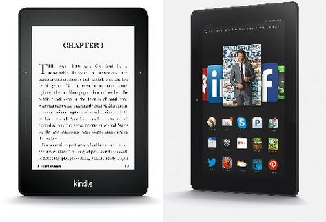 Amazon presentó el  Kindle Voyage y el Kindle Fire HDX 8.9. (Foto Prensa Libre: AP)