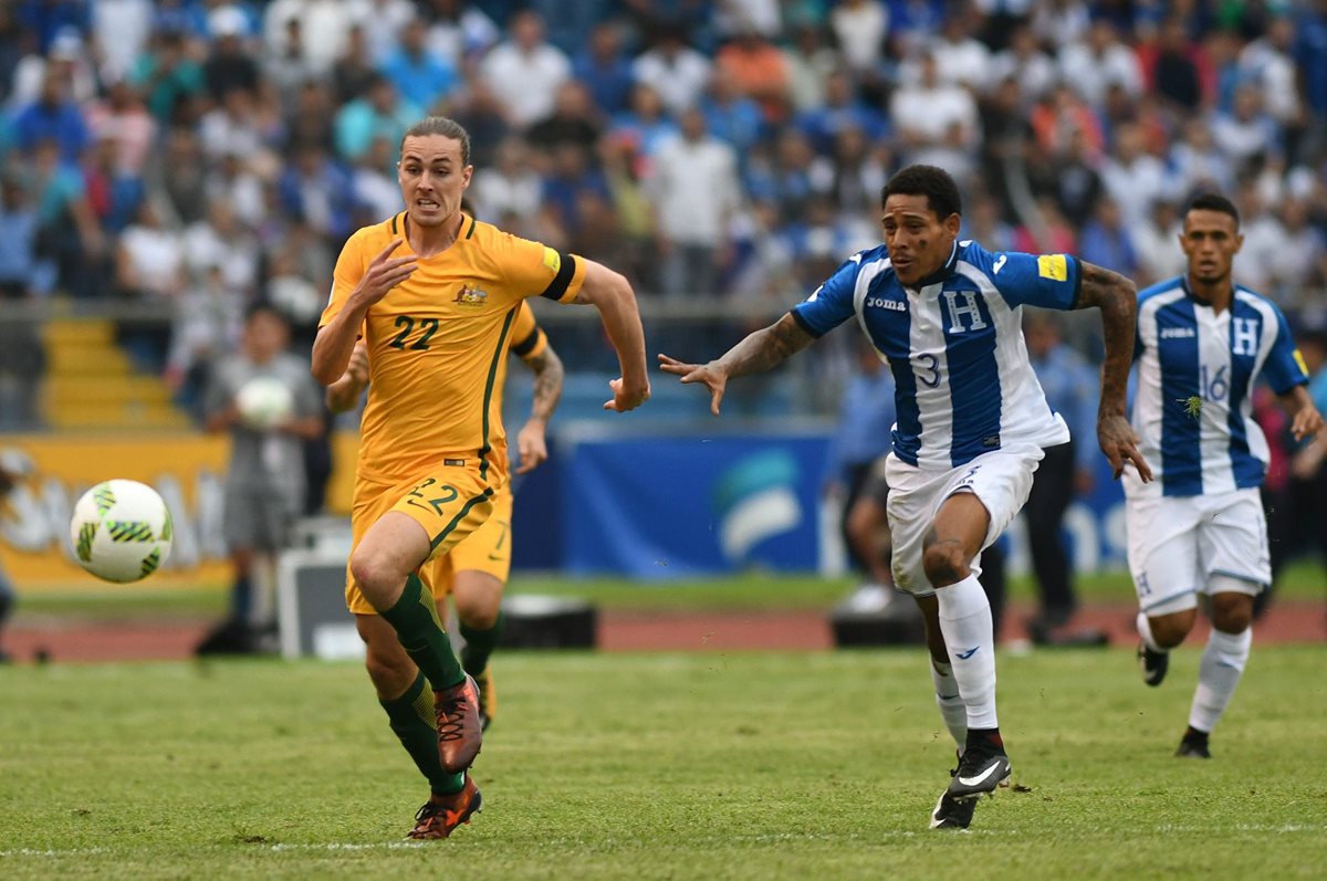 Australia arrebata el empate a Honduras en el repechaje de Concacaf y la AFC