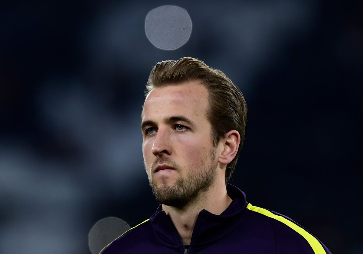Harry Kane que fue clave para el empate entre la Juventus y el Tottenham en la Champions League, ahora dos clubes pujan por él. (Foto Prensa Libre: AFP)