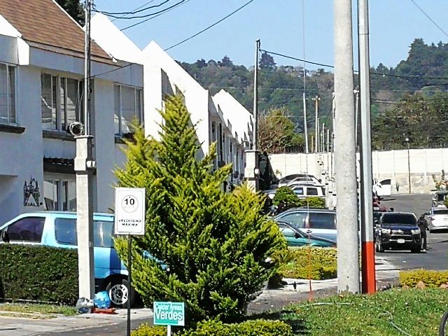 Complejo residencial en San José Piinula, donde fue detenido el pandillero. (Foto Prensa Libre: Estuardo Paredes)