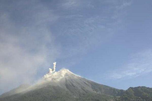 Reportan actividad leve en volcán de Fuego. (CORTESÍA CONRED)