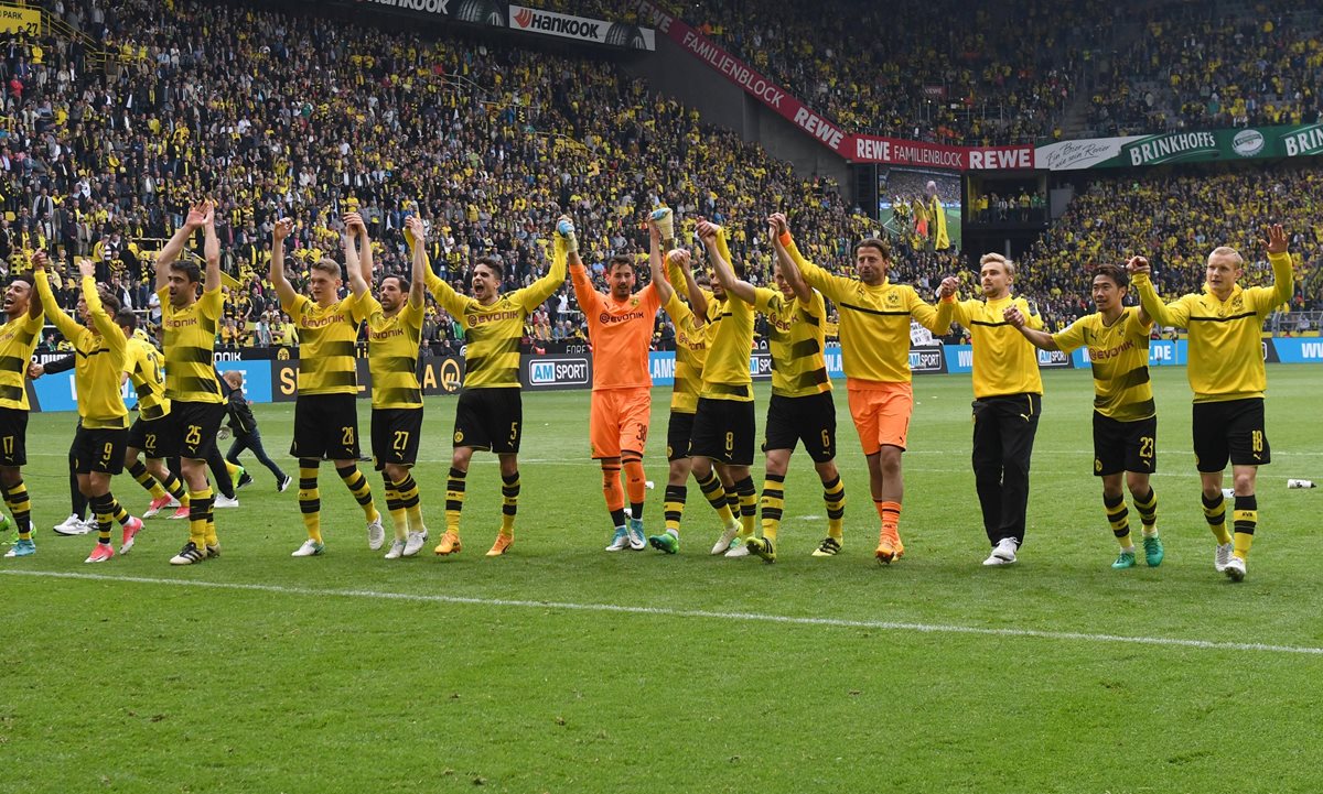 El Dortmund quiere hacer historia en la próxima edición de la Champions. (Foto Prensa Libre: EFE)