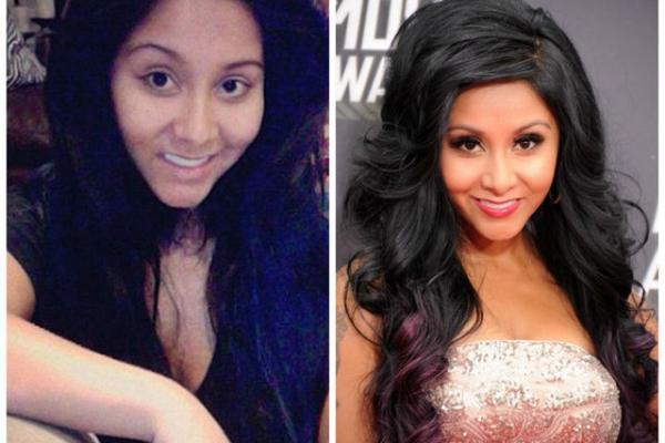 El cambio del rostro de Snooki es evidente (Foto Prensa Libre: Archivo).
