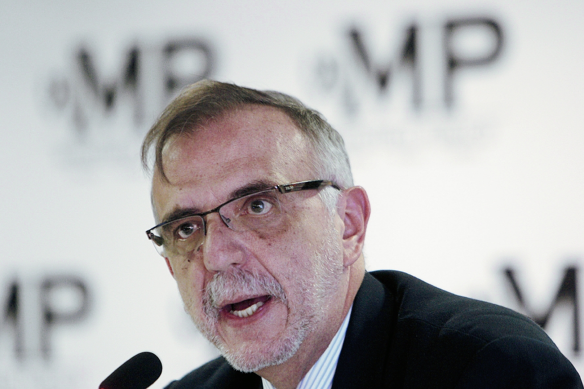 El jefe de la Cicig ha sido reconocido por llevar a la cárcel al expresidente de Guatemala Otto Pérez Molina. (Foto Prensa Libre: Hemeroteca PL)