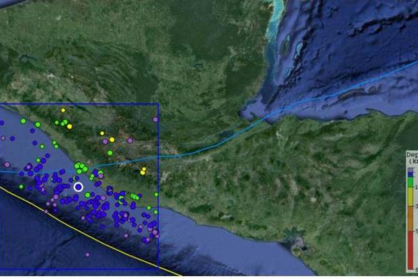 La actividad sísmica en el suroriente y suroccidente del país se ha mantenido en las últimas horas. (Foto: Servicio monitor de sismos http://ds.iris.edu/sm2/)<br _mce_bogus="1"/>