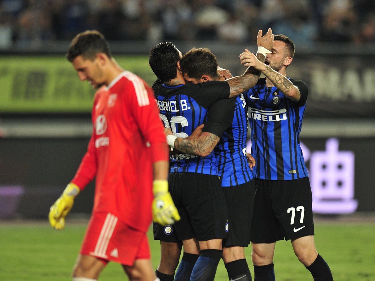 El Inter de Milán sueña con volver a brillar en la Serie A Italiana y en Europa. (Foto Prensa Libre: AFP)