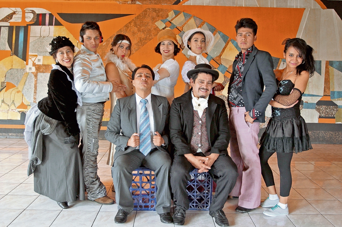 La Lumbre Comunidad Teatral asegura que cualquier parecido con la realidad es coincidencia. (Foto Prensa Libre: Ángel Elías) 