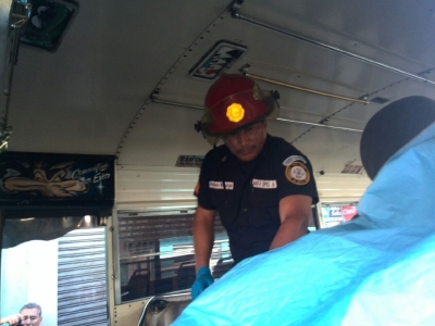 Un pasajero atacó al Piloto de bus de la ruta 37.