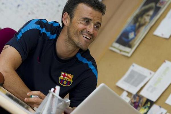 Luis Enrique es el nuevo técnico del Barcelona. (Foto Prensa Libre: cortesía FC Barcelona)