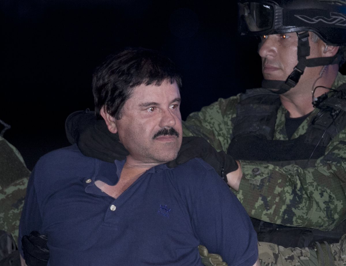 Al menos dos cadenas televisivas de EE. UU. anunciaron la transmisión de la serie de la vida del narco Joaquín Guzmán Loera. (Foto Prensa Libre: AP).