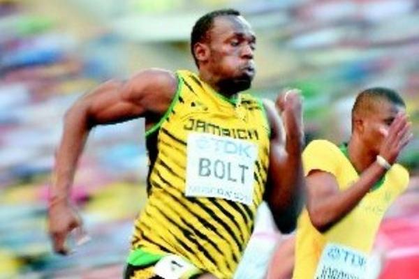 Bolt no competirá en el Mundial de Atletismo en Polonia. (Foto Prensa Libre: AFP)