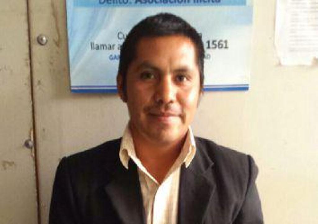 El fiscal del MP, Edmundo Jiménez Crisóstomo, fue capturado en San Marcos. (Foto Prensa Libre: PNC)