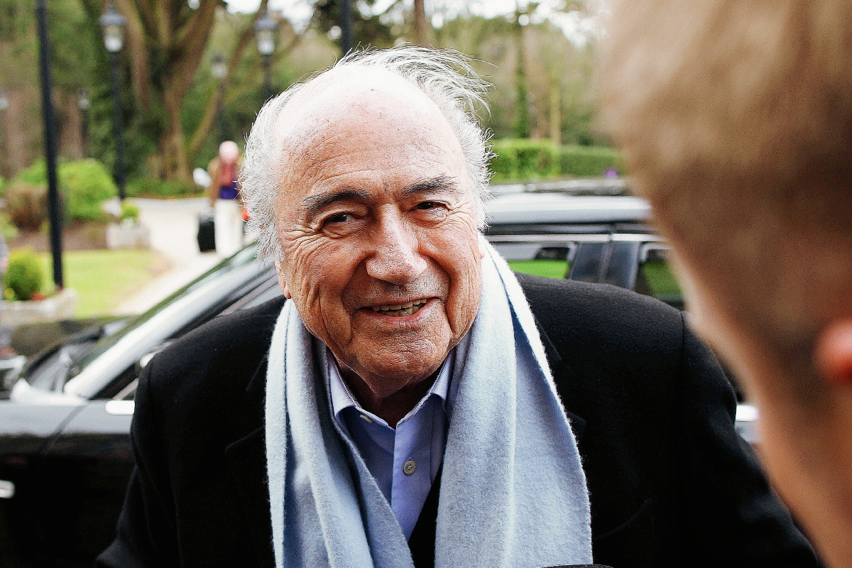 El aún presidente de la Fifa, Joseph Blatter afirma que quien le diga corrupto debe de demostrarlo. (Foto Prensa Libre: EFE)