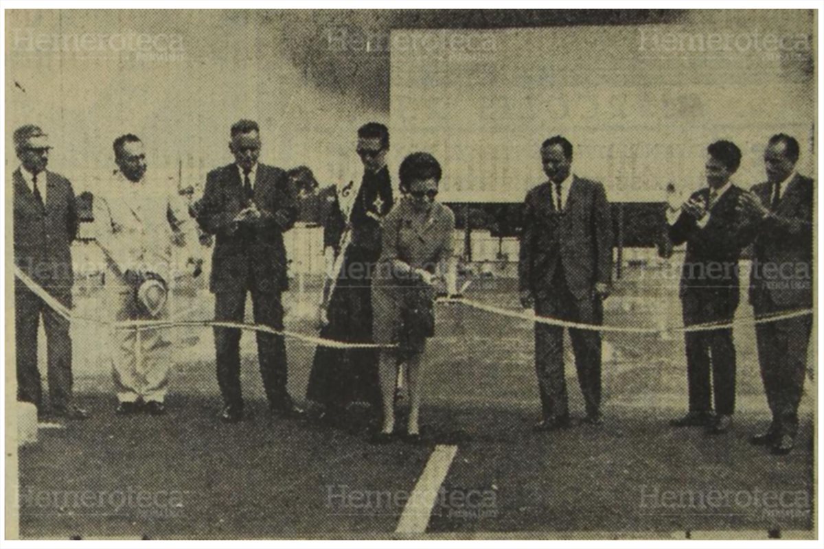 Josefina Alonso inaugura el primer autocinema en octubre de 1968.(Foto: Hemeroteca PL)