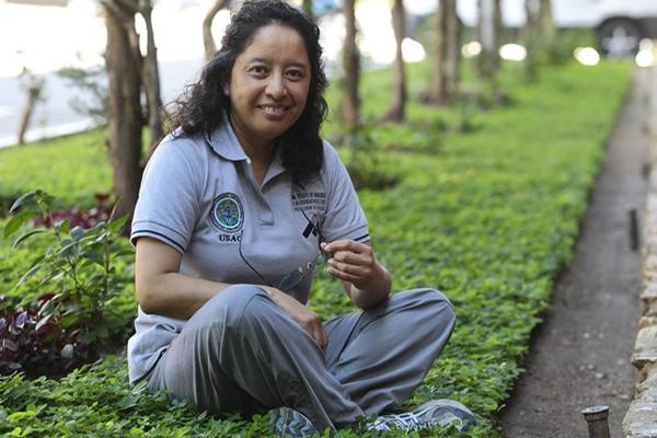 Arrecis López es responsable del área Socioambiental y Desarrollo Rural del Ipnusac (Foto Prensa Libre: Álvaro Interiano).<br _mce_bogus="1"/>