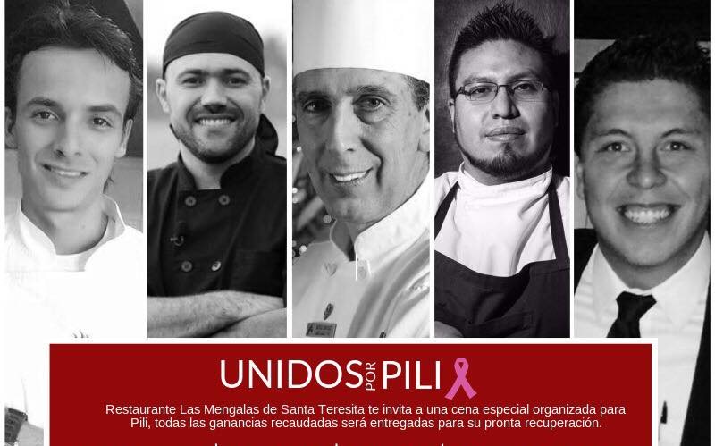 Jorge Peralta, Eduardo González, Jorge Urízar, Mario Godínez y Mario Campollo participarán en la cena benéfica. (Foto Prensa Libre: Cortesía)