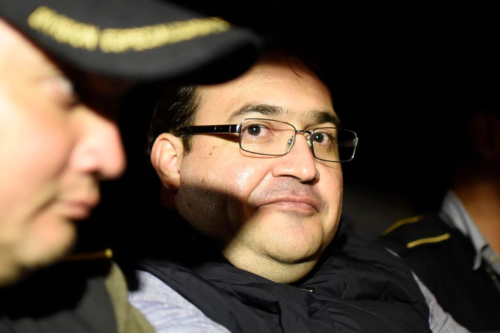 Javier Duarte, exgobernador de Veracruz, México, fue capturado en Panajachel, Sololá, la noche del sábado. (Foto Prensa Libre: Hemeroteca PL)