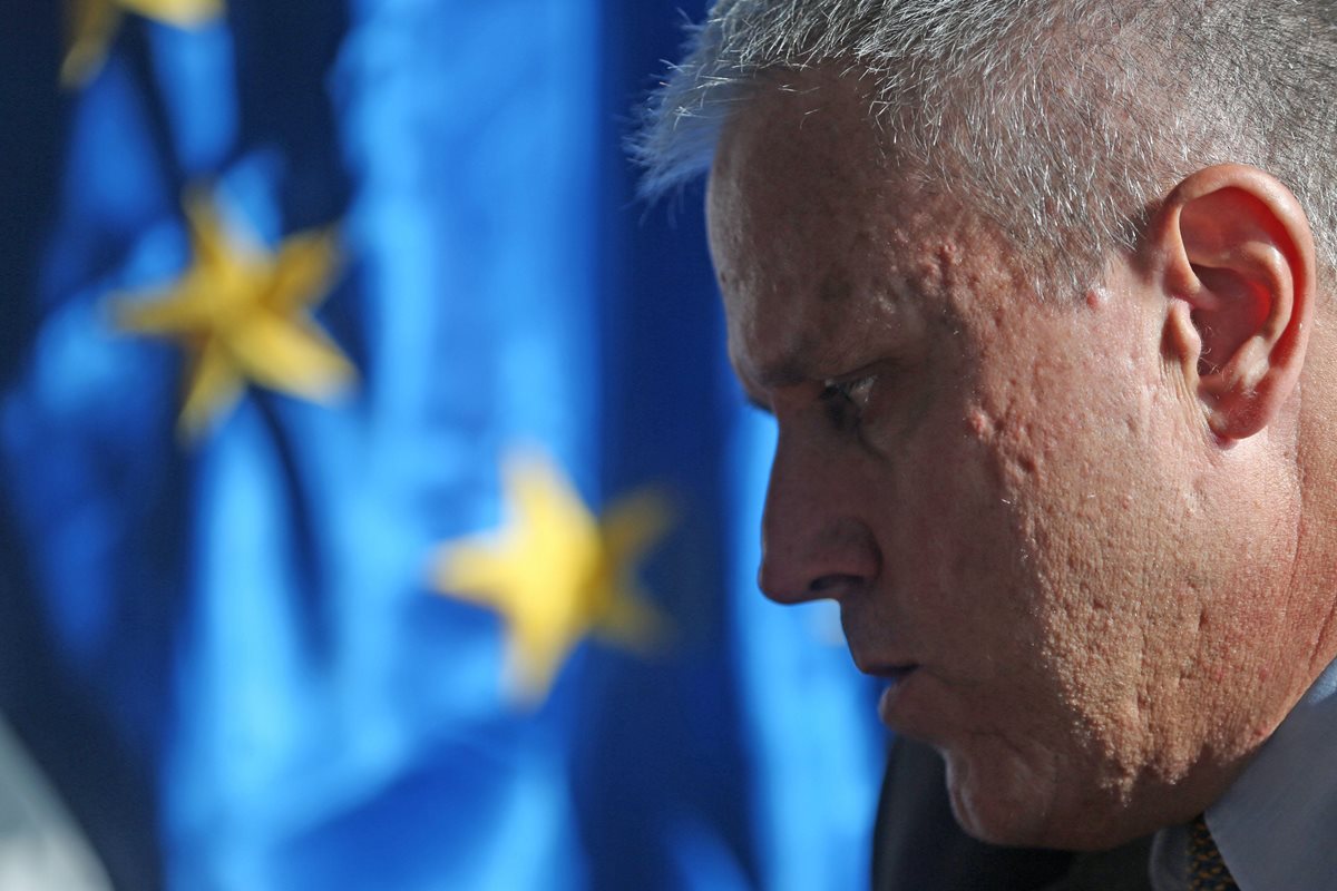 Stefano Gatto pide llegar a consensos para acabar con la crisis en Guatemala.(EFE).