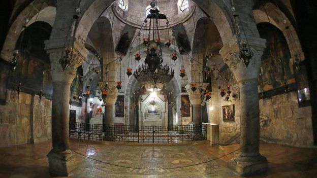 La iglesia ha sobrevivido a cambios de gobierno y a conflictos territoriales dentro del edificio. GETTY IMAGES