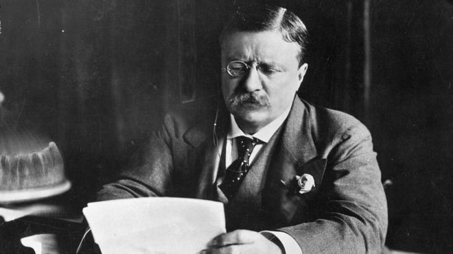 Theodore Roosevelt decía que leía hasta tres libros al día... ¡y sin ayuda de ninguna app! (GETTY IMAGES)