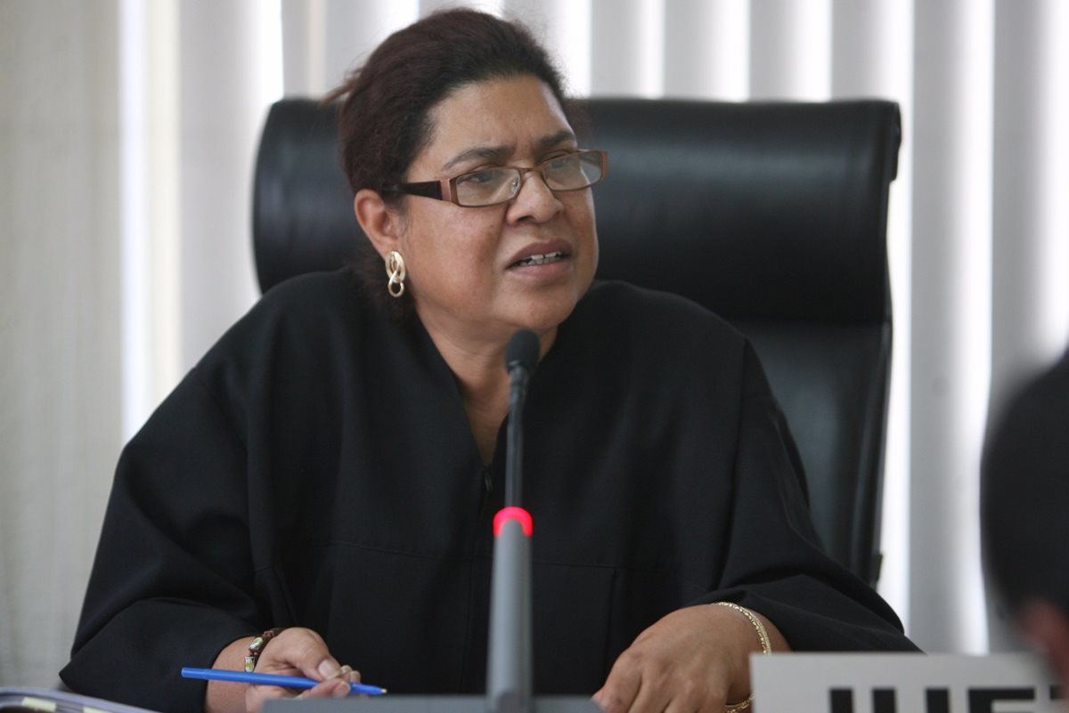 Judith Secaida, jueza quinta penal tendrá a cargo las pesquisas contra la diputada Nineth Montenegro. (Foto: Hemeroteca PL).
