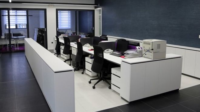 Una oficina totalmente despersonalizada: ¿modelo de rendimiento y productividad? (Foto Prensa Libre: ThinksTock)