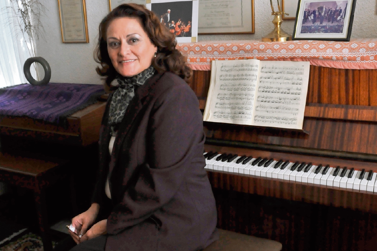 Más de 14 años lleva Altamira promoviendo la música barroca. (Foto Prensa Libre: Yadira Montes )