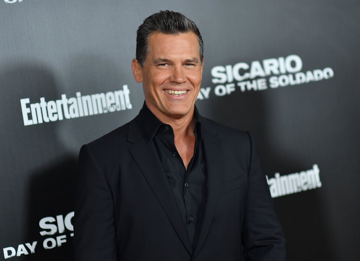 Josh Brolin, actor estadounidense, se encuentra haciendo una gira de medios para promocionar su más reciente película: Sicario 2. (Foto Prensa Libre: AFP).