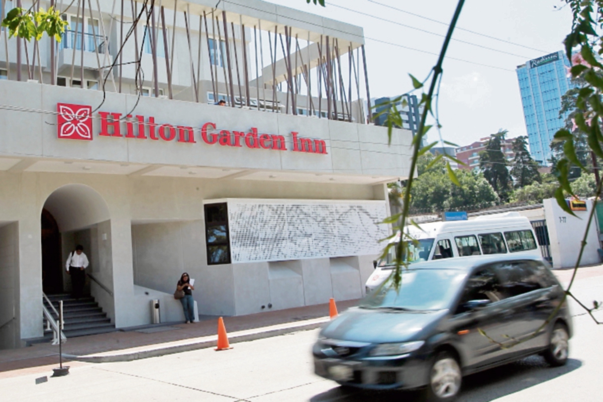 Hilton Garden Inn es la marca de hoteles que se instaló en Guatemala. (Foto Prensa Libre: Álvaro Interiano)