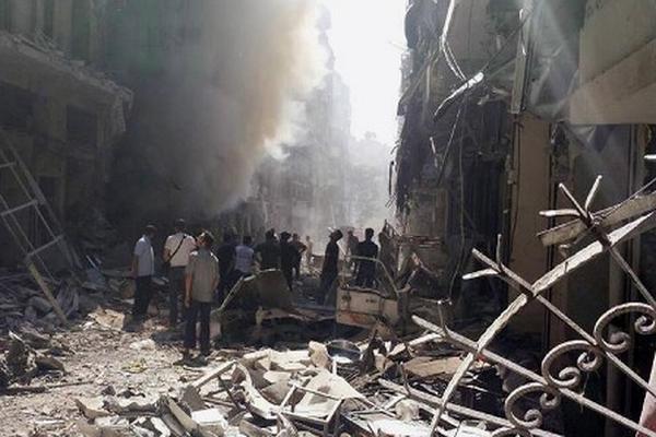 Ataques continúan ataques en Siria, principalmente en la ciudad de Alepo. (Foto Prensa Libre: AP)