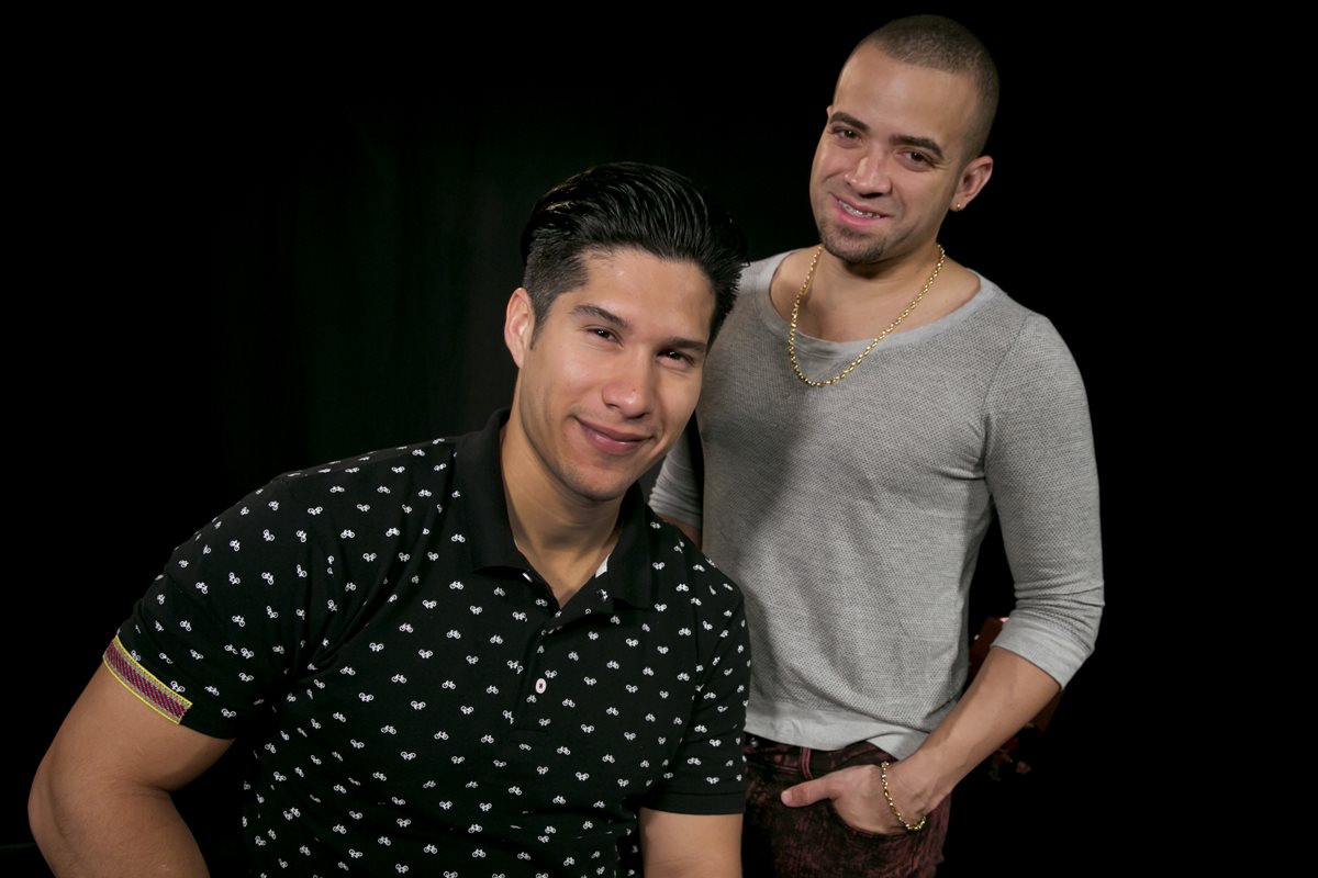 Chino y Nacho se encuentran de gira por Estados Unidos, y esperan ganar en los Premios Juventud a los que están nominados. (Foto Prensa Libre: AP)