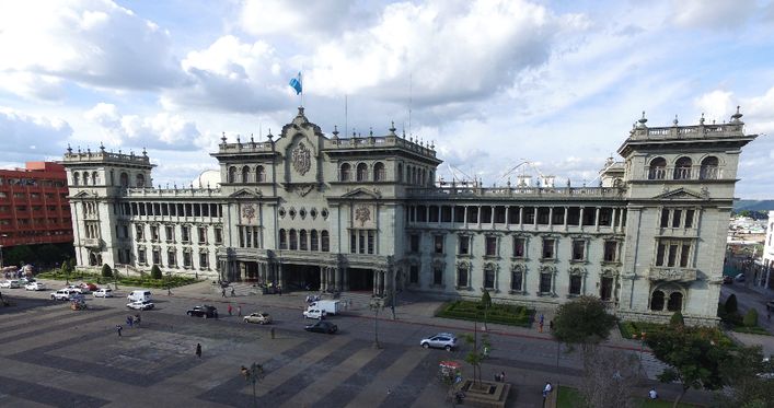 Palacio Nacional de la Cultura de Guatemala. (Foto Prensa Libre: Hemeroteca PL)