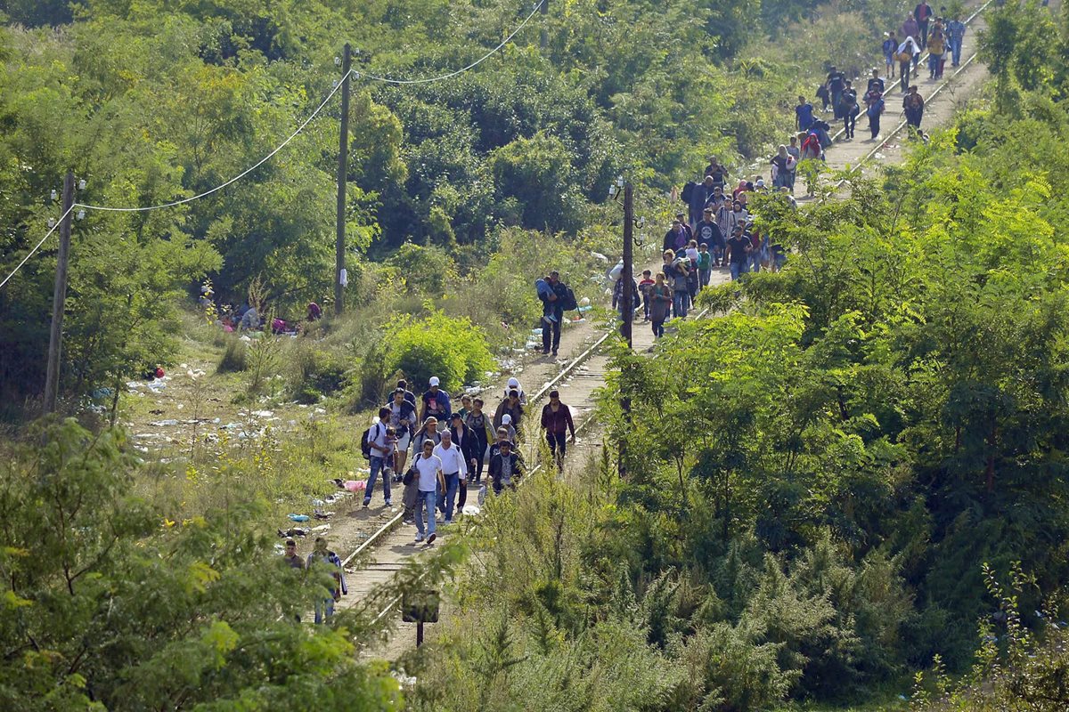 La violencia en el triángulo norte obliga a las familias a migrar a EE. UU., según organizaciones que demandan TPS para centroamericanos. (Foto Prensa Libre: Hemeroteca PL)